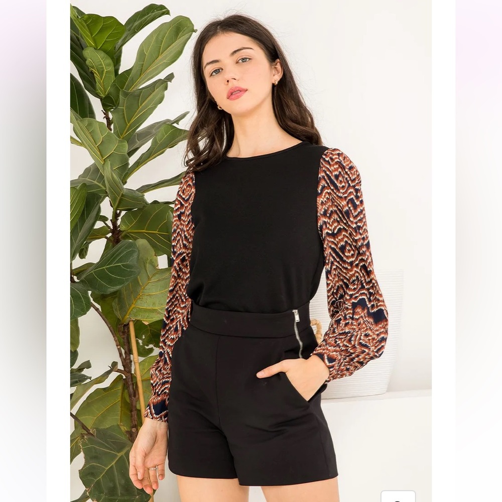 THML black lightweight sweater
